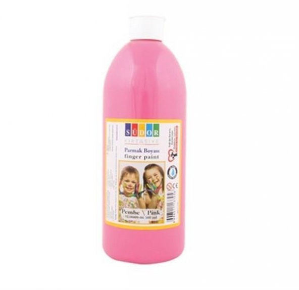 SUDOR PARMAK BOYASI 500ML PEMBE (8009-06) ürün görseli 1