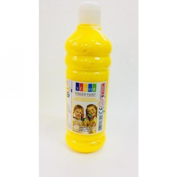 SUDOR PARMAK BOYASI 500ML LIMON SARI (8009-01) ürün görseli 1
