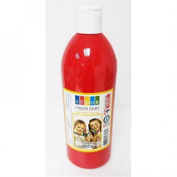 SUDOR PARMAK BOYASI 500ML VERMIYON (8009-04) ürün görseli 1