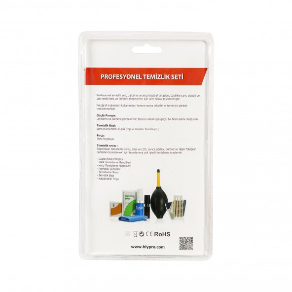 Hlypro 7in1 Lens Temizlik Seti Cleaning Kit - Resim 3
