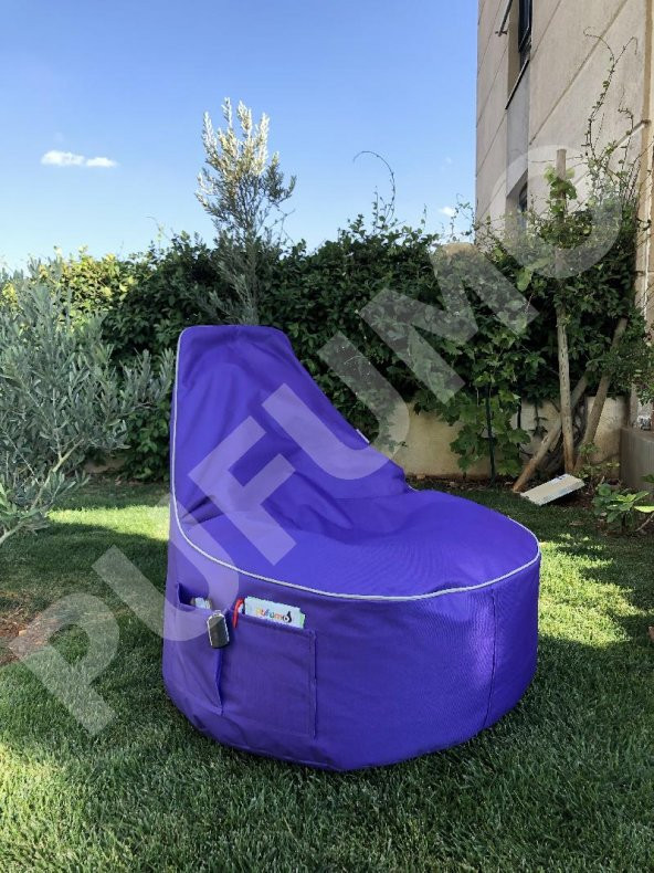 PUFUMO GOLF ARMUT KOLTUK MOR - Resim 5