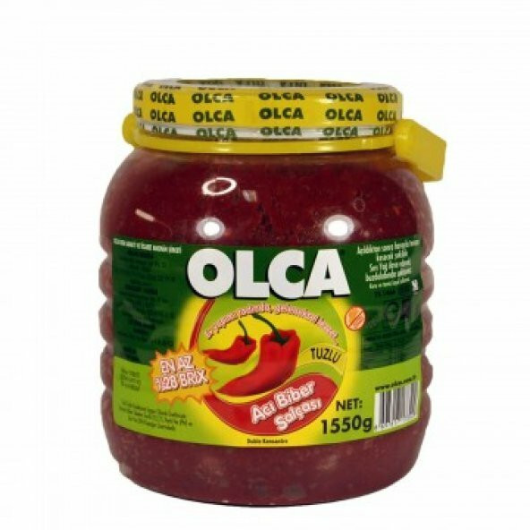 Olca Acı Biber Salçası 1550 gr - Resim 2