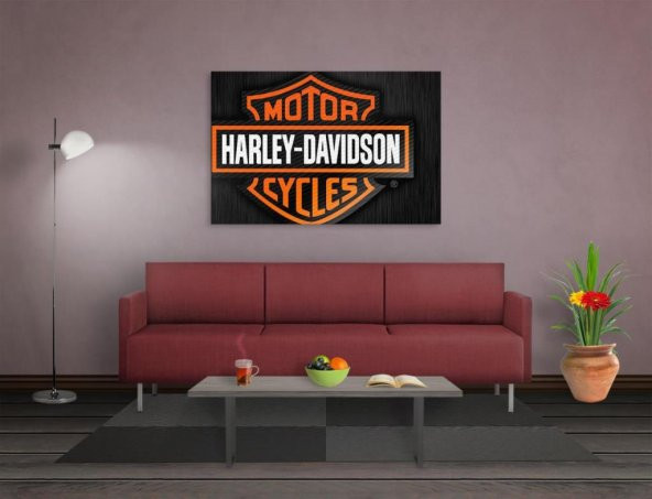 Harley Davidson Tablosu - Resim 2