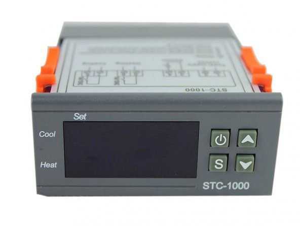 STC-1000 LCD Prob Termostat Problu Sıcaklık Kontrol - Resim 4