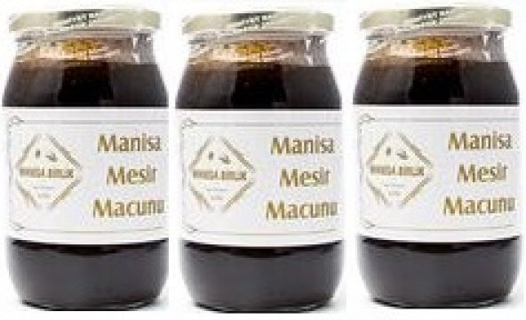 MESİR  BİRLİK MESİR MACUNU CAM KAVANOZ 3 LÜ SET 3 AD 420GR 1260 GR ürün görseli 1