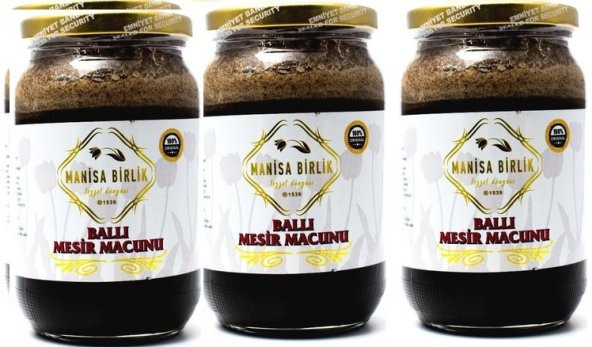 MESİR BİRLİK BALLI MESİR MACUNU 3 LÜ SET 400 G 3 AD 1200 GR ürün görseli 1