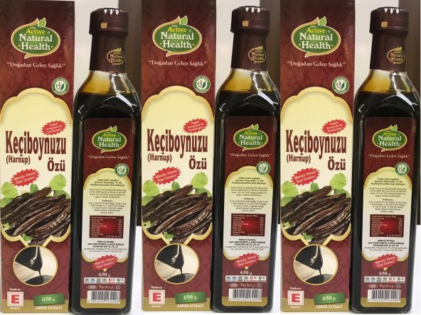 MESİR BİRLİK NATURAL ACTİVE SOĞUK SIKIM KEÇİBOYNUZU ÖZÜ 3 LÜ SET 650 3 1950 GR ürün görseli 1