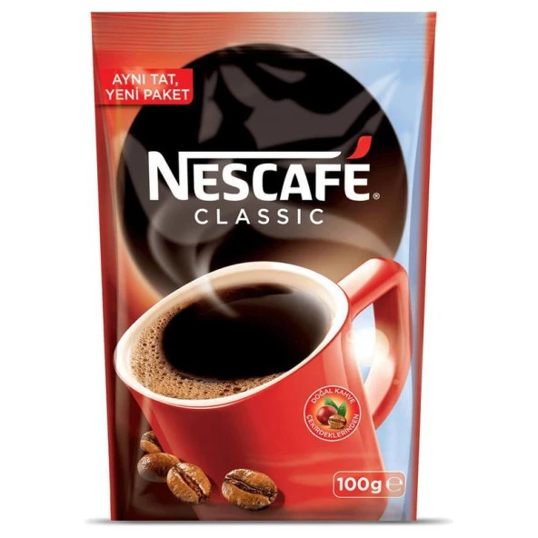 NESCAFE CLASSIC EKOPAKET KAHVE 100 GR ürün görseli 1