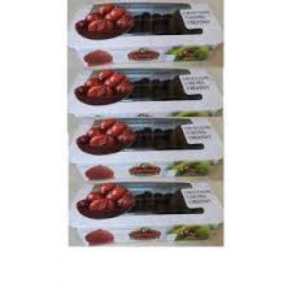 KİBARZADE ÇİKOLATALI KESTANE ŞEKERİ 350 GR 4 LÜ SET 350   4  1400 GR ürün görseli 1