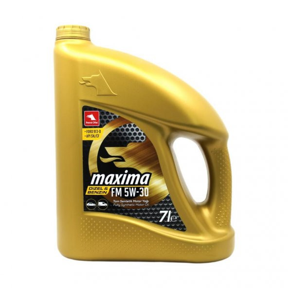 Petrol Ofisi Maxima FM 5W-30 7 Lt Tam Sentetik Motor Yağı ürün görseli 1