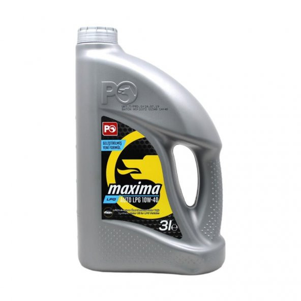 Petrol Ofisi Maxima Auto LPG 10W-40 3 Lt Motor Yağı ürün görseli 1