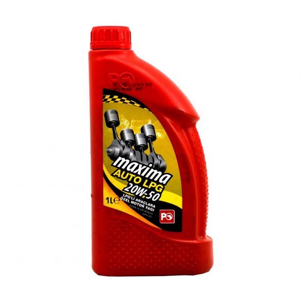 Petrol Ofisi Maxima Auto LPG 20W-50 1 Lt Motor Yağı ürün görseli 1