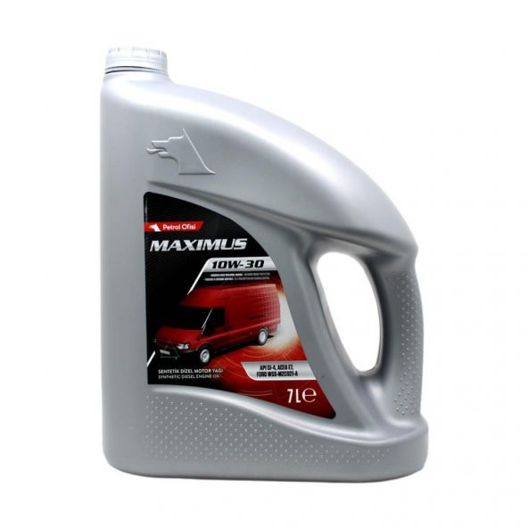 Petrol Ofisi Maximus 10W-30 7 Lt Sentetik Dizel Motor Yağı ürün görseli 1