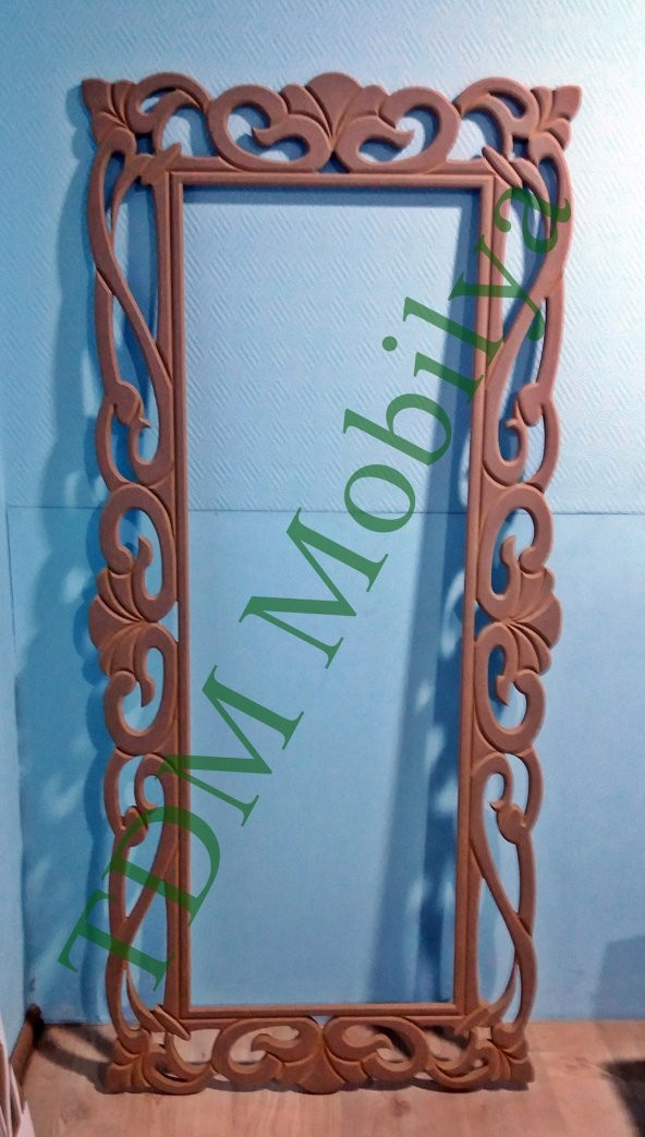 Ahşap Ayna Çerçevesi.CNC İşlemeli Ahşap Çerçeveler TDMAyna-00003 ürün görseli 1