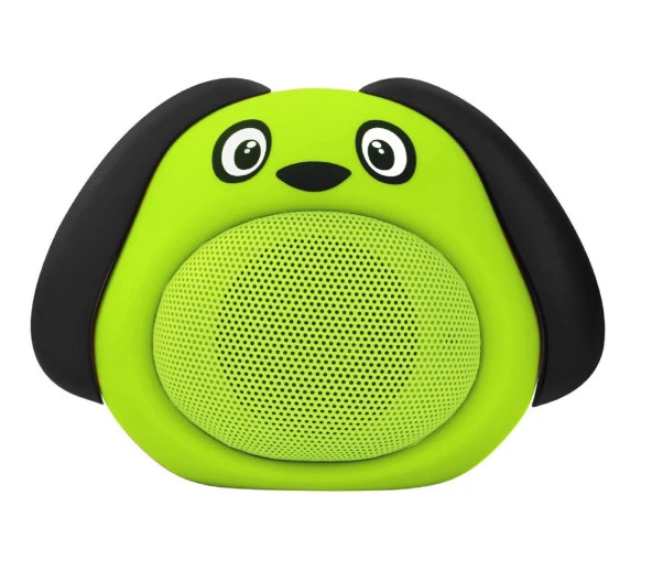 iCutes Yeşil Köpek Kablosuz Bluetooth Hoparlör M818 ürün görseli 1
