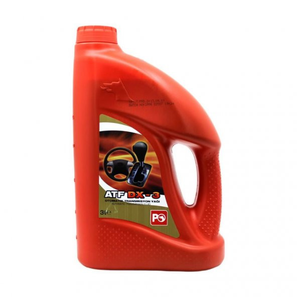 Petrol Ofisi ATF DX-3 3 Lt Otomatik Şanzıman ve Direksiyon Yağı ürün görseli 1