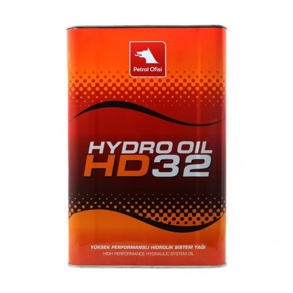 Petrol Ofisi Hydro Oil HD 32 15 Kg(17 LT) Hidrolik Sistem Yağı ürün görseli 1