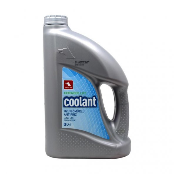 Petrol Ofisi Extended Life Coolant 3 Lt Organik Kırmızı Antifriz ürün görseli 1