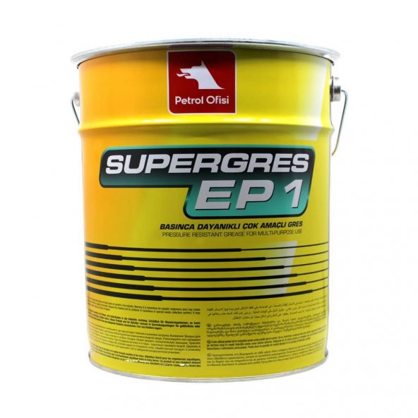 Petrol Ofisi Super Gres Ep 1 15 Kg Lityum Sabunlu Performanslı Gres ürün görseli 1