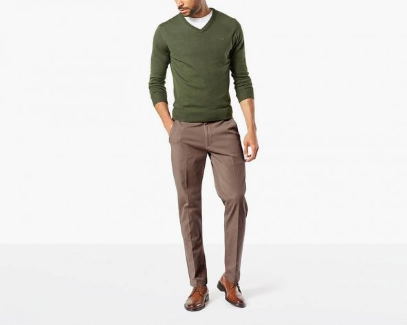 Dockers Erkek Smart 360 Flex Slim Stretch Pantolon 36272 - Resim 7