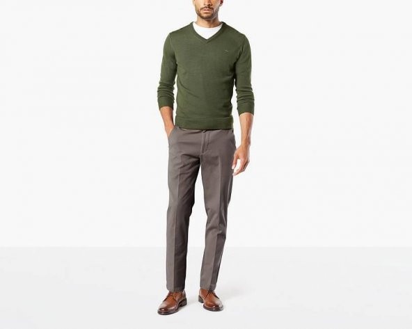 Dockers Erkek Smart 360 Flex Slim Stretch Pantolon 36272 - Resim 9
