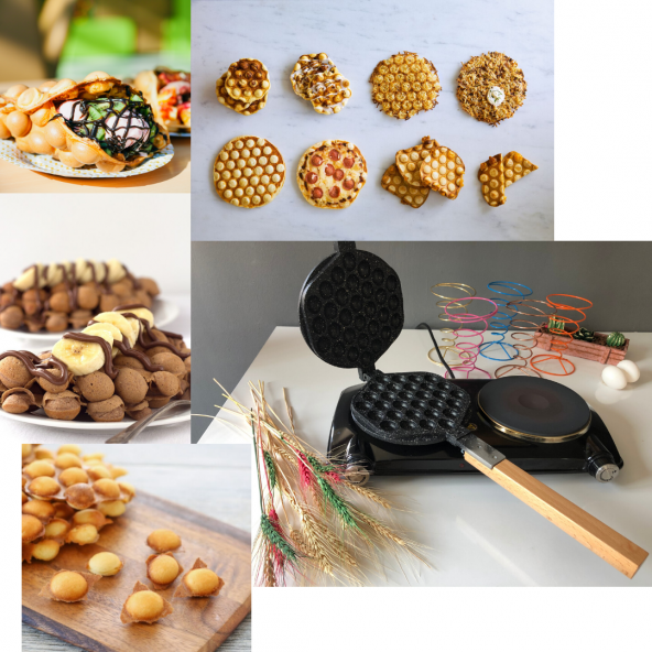 SMH Bubble Waffle Tavası - Resim 7