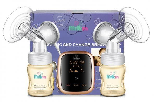 Milk in Ebp960 Çiftli Elektrikli Şarjlı Göğüs Pompası ürün görseli 1