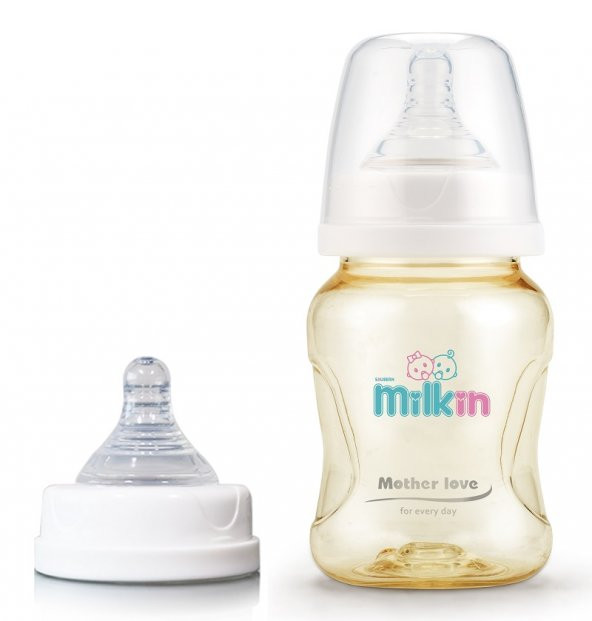 Milk İn 960Ec Silikon Emzikli Biberon 180 ml ürün görseli 1