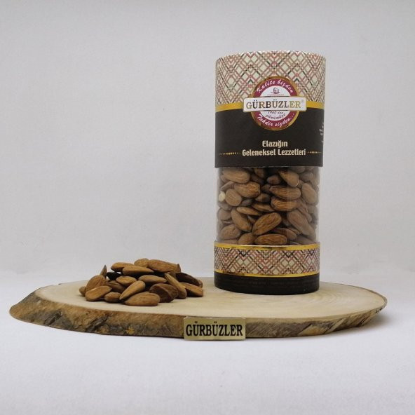 Badem Yerli Çiğ Hediyelik Kutu 500 Gram ürün görseli 1
