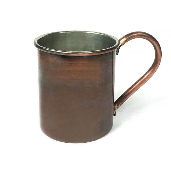 Shark Anatolia Bakır Kupa Bardak Mug - Resim 2