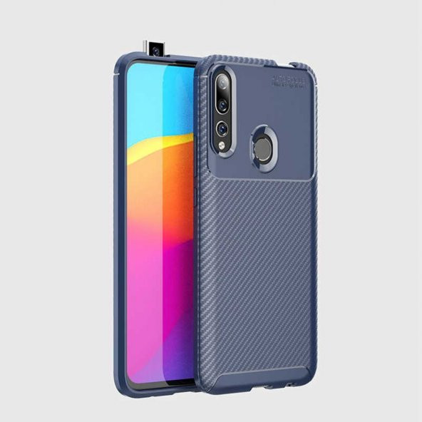 Huawei Y9 Prime 2019 Elde Kaymayan Kamera Korumalı Kılıf ürün görseli 1