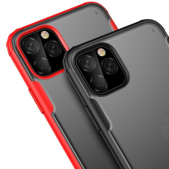 iPhone 11 Pro Max Kamera Korumalı Airbagli Transparan Kılıf ürün görseli 1