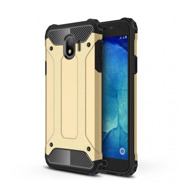Galaxy J4 Plus Hybrit Zırh Armor Kılıf - Resim 6