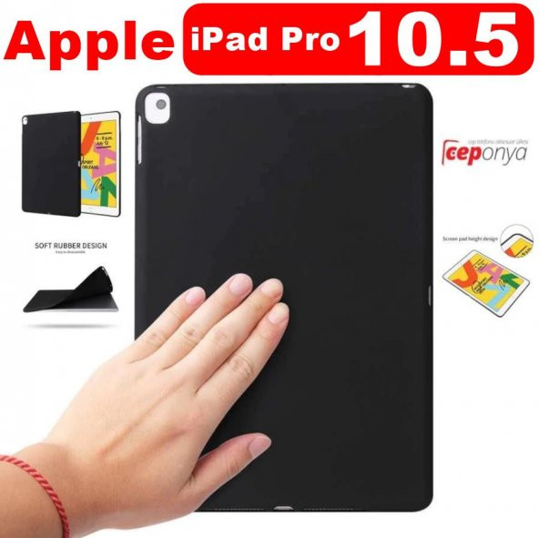 Apple iPad Pro 10.5 Kılıf Tablet Süper Silikon Kapak ürün görseli 1