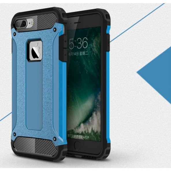 İphone 6 Plus Silikon Armor Hybrid Zırh Kılıf ürün görseli 1