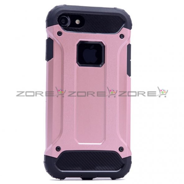 İphone 6 Plus Silikon Armor Hybrid Zırh Kılıf - Resim 4