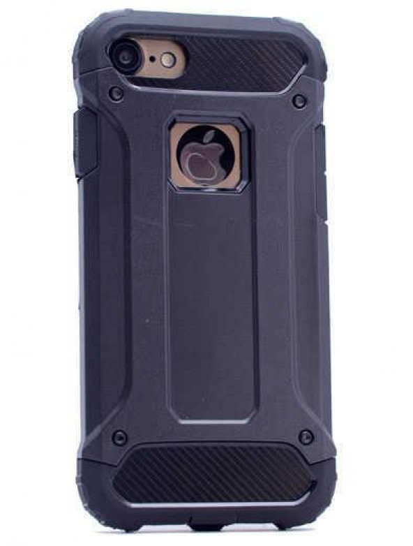 İphone 6 Plus Silikon Armor Hybrid Zırh Kılıf - Resim 6