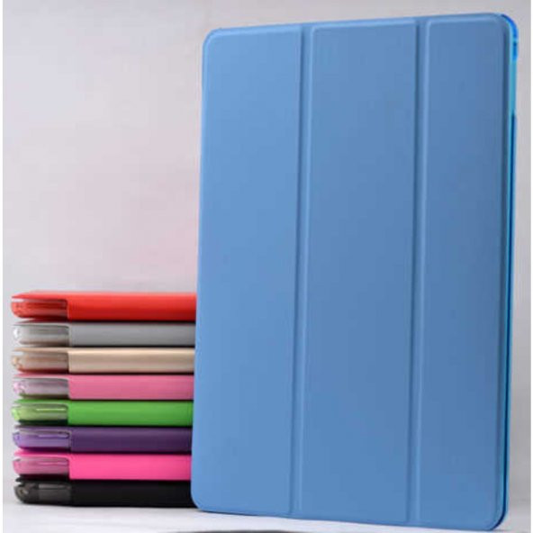 iPad Pro 10.5 Smart Cover Standlı 1-1 Kılıf - Resim 2