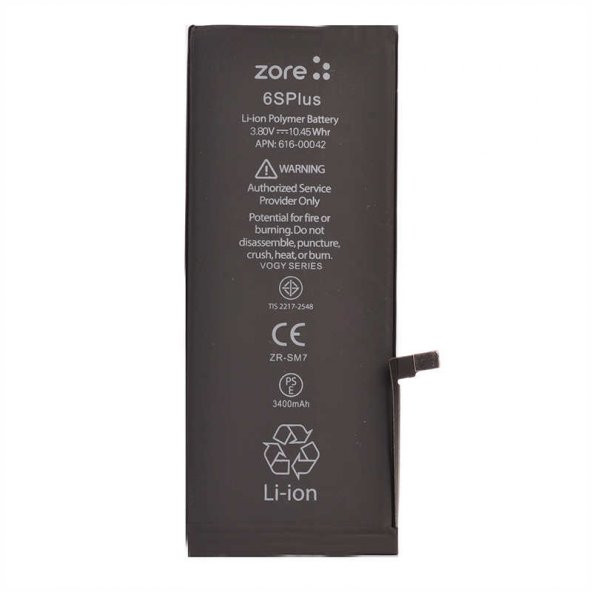 Apple iPhone 6S Plus Zore Vogy Batarya - Resim 3