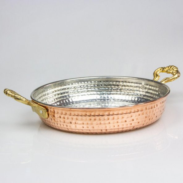 Kalın El Dövmesi Bakır Sahan Tava 18cm ürün görseli 1
