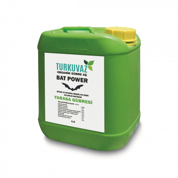 Turkuvaz Bat Power Organik Sıvı Yarasa Gübresi 5 Lt. (Konsantre) ürün görseli 1
