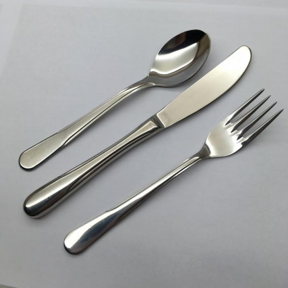 Smeraldo Eda model Tatlı-Pasta Bıçağı 12 Adet - Resim 4