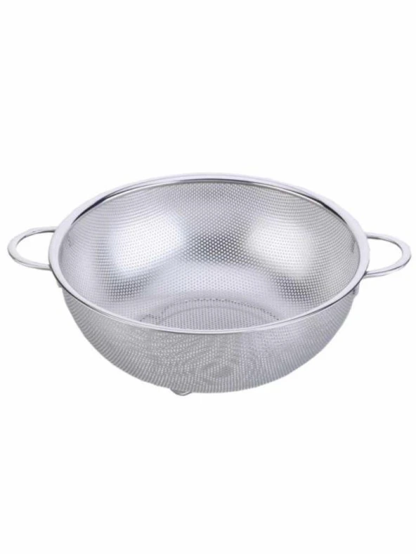 Narin Makarna Süzgeci Metal Kulplu 23,5cm ürün görseli 1