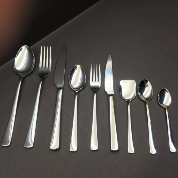 Smeraldo Elif  model Çay Kaşığı 12 Adet - Resim 2