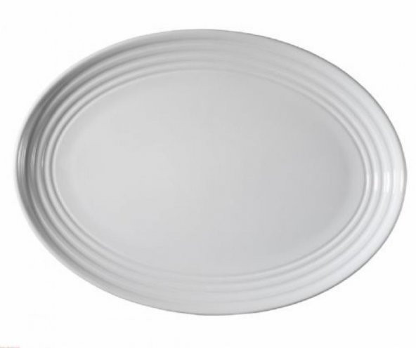 Kütahya Porselen Şato Serisi Kayık Tabak 32 Cm ürün görseli 1