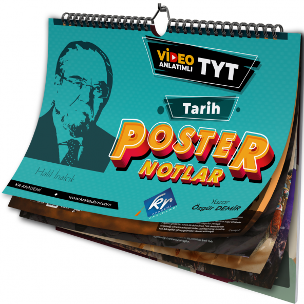 TYT Tarih Poster Notlar KR Akademi Yayınları ürün görseli 1