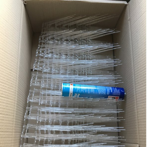 Plastik Kuş Kondurmaz tel 10 mt - Resim 2