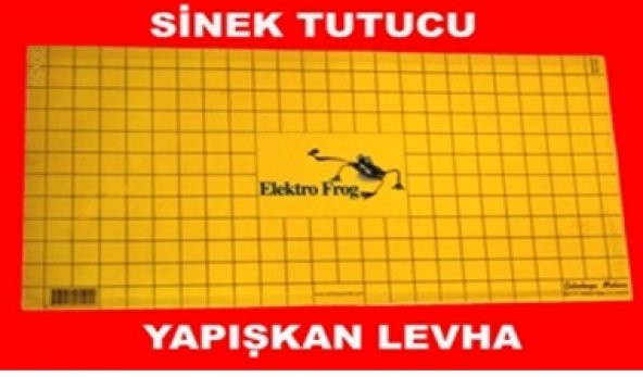 Sinek Tutucu Yapışkan Plaka ( 30 x 60 cm ) 10 Adet ürün görseli 1
