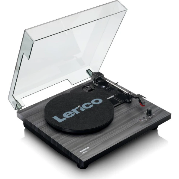 Lenco LS-10 BK Siyah Pikap Plak Çalar - Resim 2