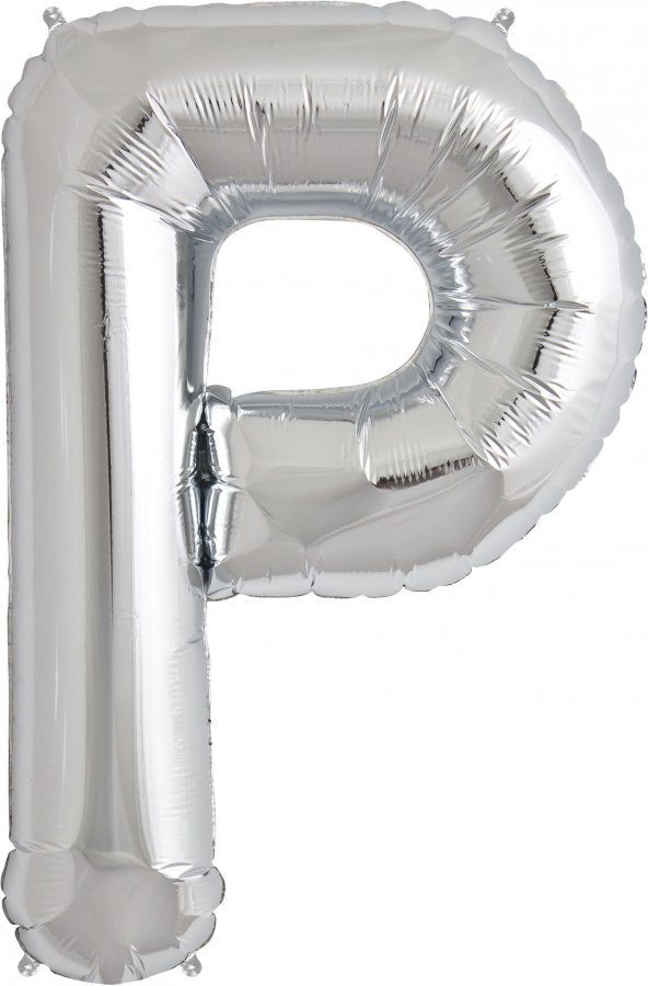 FOLYO BALON HARF P GÜMÜŞ 34 (86CM) ürün görseli 1